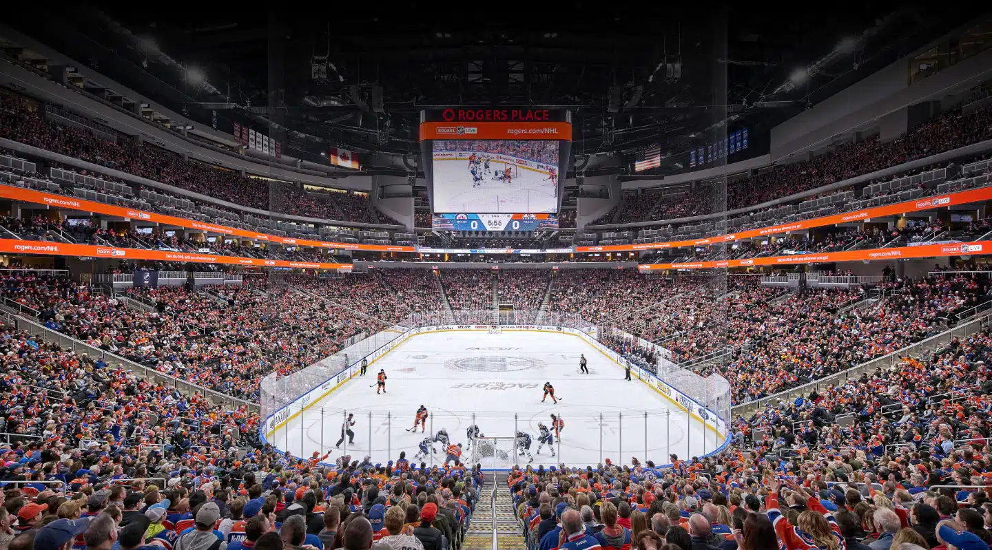 Rogers Place Canada's First NHL Arena Built to LEED Silver